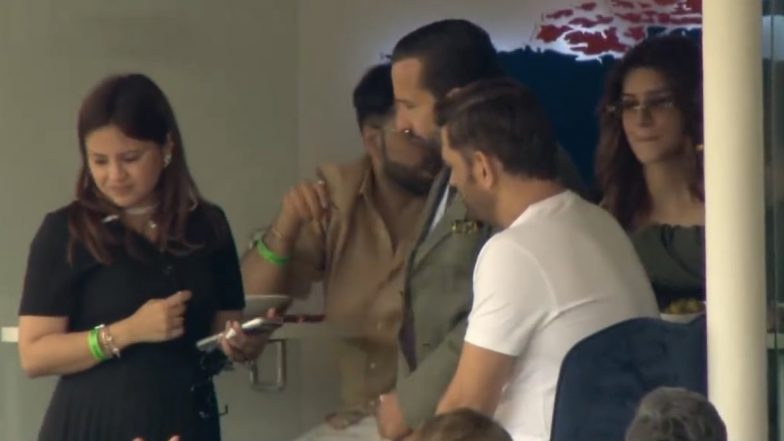 MS Dhoni and Wife Sakshi Dhoni in Attendance at Lord’s for IND vs ENG 3rd ODI 2026 (Watch Video)